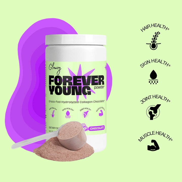 FOREVER YOUNG - Grass-Fed Collagen Peptides Powder (Chocolate)