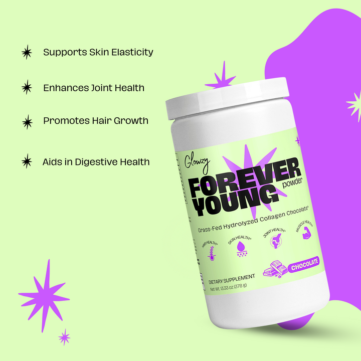 FOREVER YOUNG - Grass-Fed Collagen Peptides Powder (Chocolate)