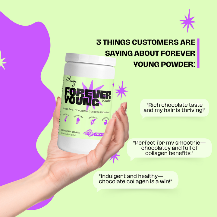 FOREVER YOUNG - Grass-Fed Collagen Peptides Powder (Chocolate)