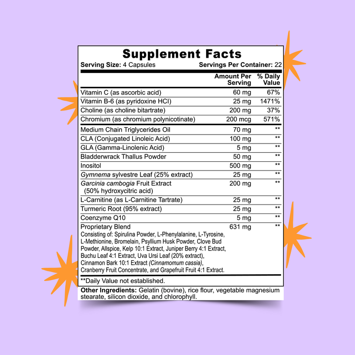 FAT BURNER - with MCT